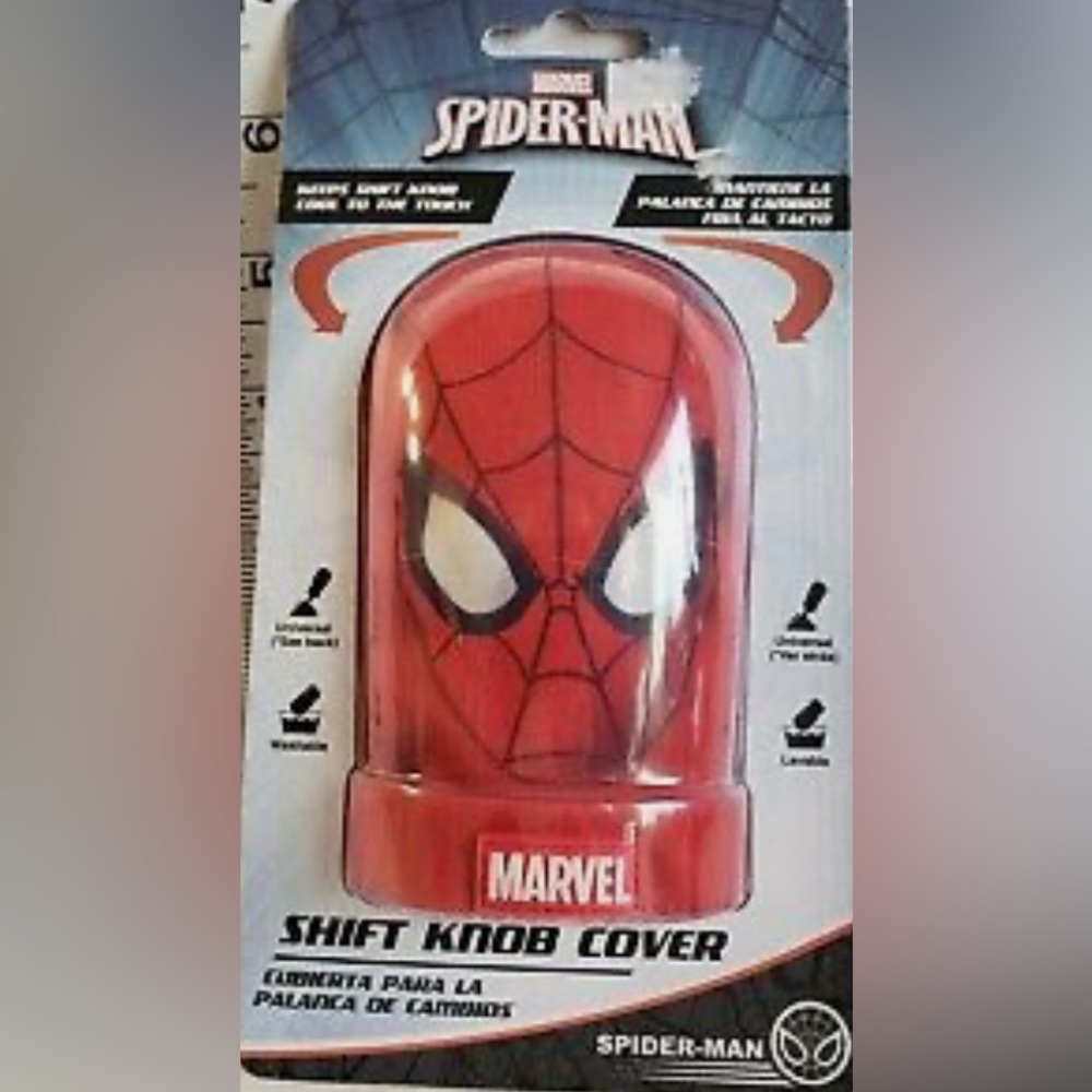 Spider-man Shift Knob Cover NIB